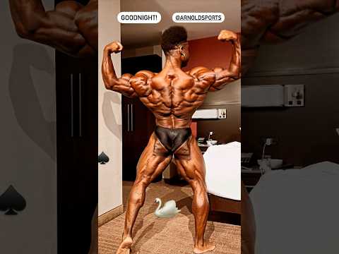 Breon Ansley 3 days out of Arnold Classic UK 2024