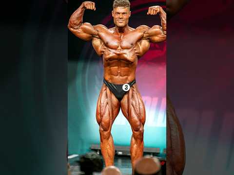 Wesley Vissers reaction to winning Arnold Classic UK 2024