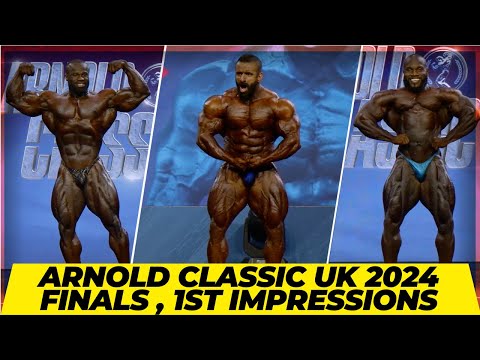 Arnold Classic UK 2024 Finals . Individuals posing’s & 1st impressions , Hadi Choopan vs Samson