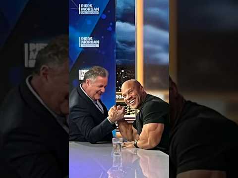 Phil Heath on Piers Morgan uncensored promoting bodybuilding and his show Breaking the Olympia
