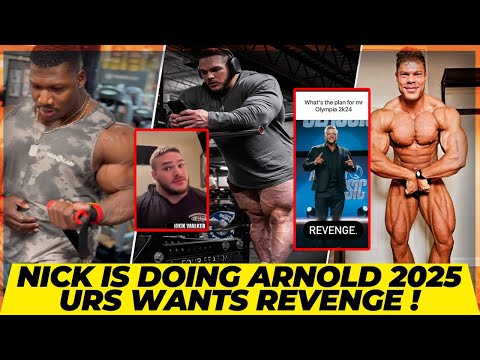 Nick Walker says 500k $ is a lot of money to skip & not do the Arnold Classic + Wesley + Urs +Rubiel