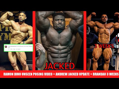 When Will Andrew Jacked Compete? + Ramon Dino New Video Draws Criticism + Rafael Brandao 3 Weeks out