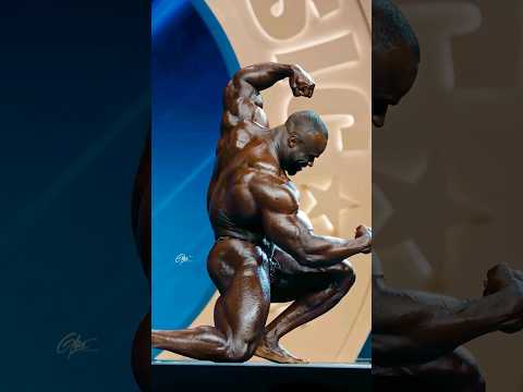 Judges think that Samson can flip a lot of poses at the Olympia