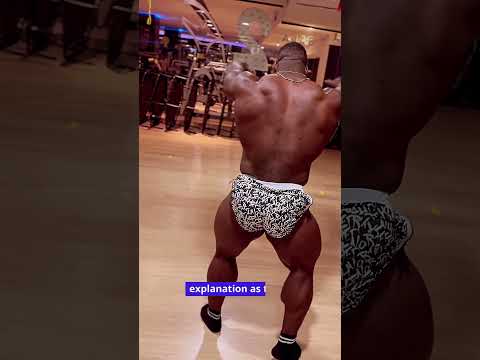 Neckzilla begins his prep for…