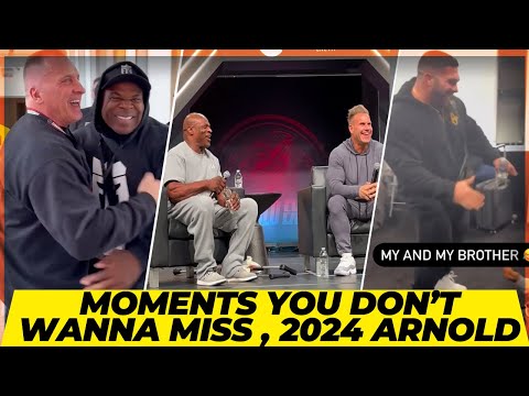 Moments you don’t wanna miss from 2024 Arnold Classic weekend+ Reactions to Hadi & Wesley +Jay & Ron