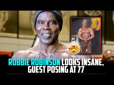 77-Year Old Robbie Robinson Guest Posing (Video & Reaction)