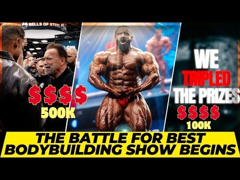 Arnold Schwarzenegger increases the prize to Half a million $ + Dubai Pro dropped a bomb shell,100K$