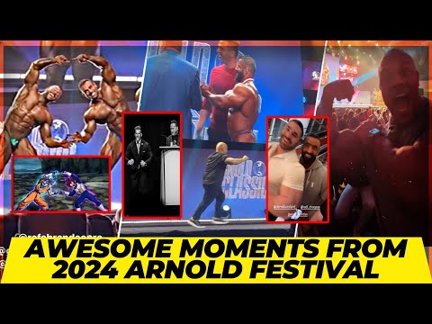 Awesome moments that you don’t wanna miss from 2024 Arnold Sports Festival . Hany , Hadi & Derek