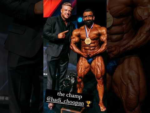 Was this the best Hadi Choopan ever? This would have beaten Derek Lunsford at the Olympia 2023 .