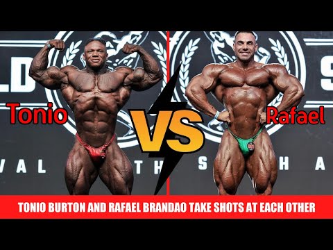 Tonio Burton and Rafael Brandao take shots at each other on social media