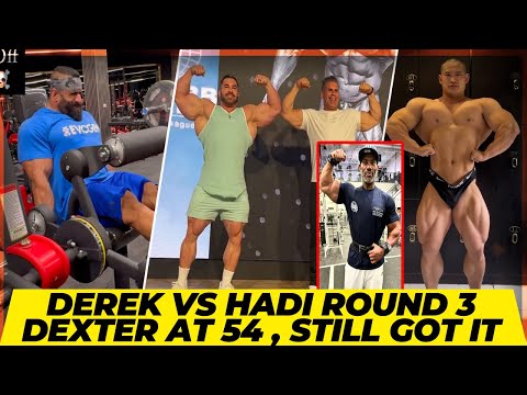 Derek Lunsford vs Hadi Choopan Round 3 + Ping getting ready for Open Debut + Dexter Jackson at 54